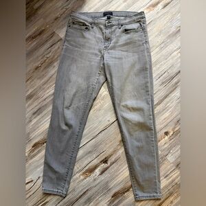 Banana Republic Jeans Womens 8 Gray Sculpt Skinny Stretch Slim Denim